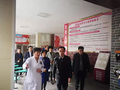 卧龙区妇幼保健院：戴柏华副省长来院开展专题